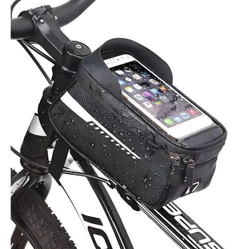comprar Bolsa Quadro Para Bike Impermeável Porta Celular Acessórios