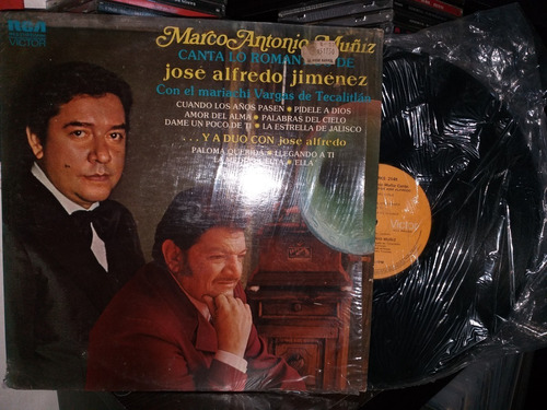 Marco Antonio M. / Canta Lo Romantico / Jose Alfredo Vinyl*
