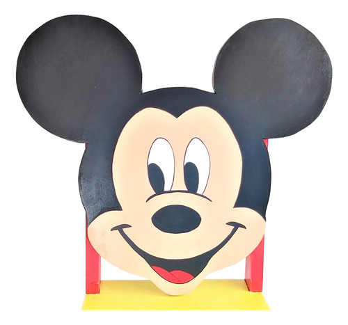 Silla Infantil De Madera Disney Modelo Mickey Mouse