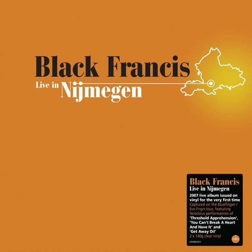 Lp Live In Nijmegen [140-gram Clear Vinyl] - Black Francis