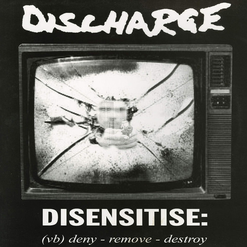 Cd: Discharge Disensitise Bonus Track Edición Limitada Blanc