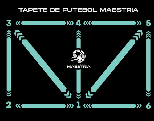 Kit Treinamento Futebol Infantil - Tapete E Aulas Online