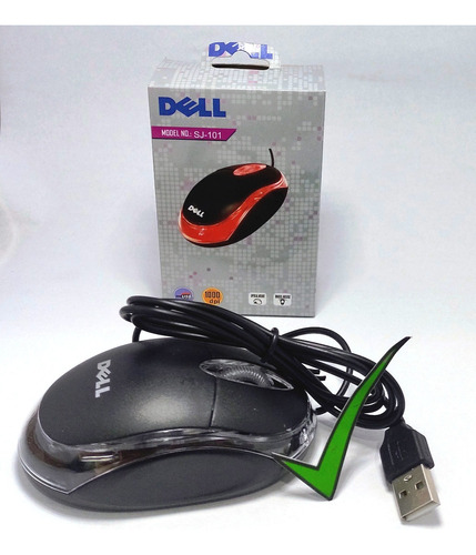 Mouse Usb Obtico Dell Mini Sj 101