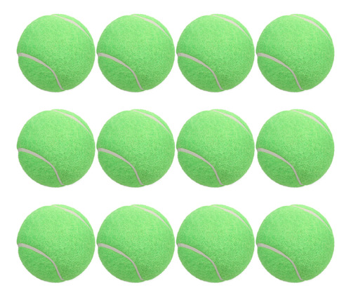 Paquetes De Tenis, 12 Pelotas De Entrenamiento A Presión Y A