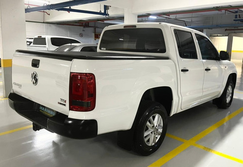 Imagem 11 de 15 de Amarok Cabine Dupla 4x4 Diesel 2018 Unico Dono Completa Nova