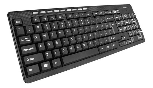 Teclado Multimedia Usb Noga Shiva Nkb-410 Numérico Qwerty