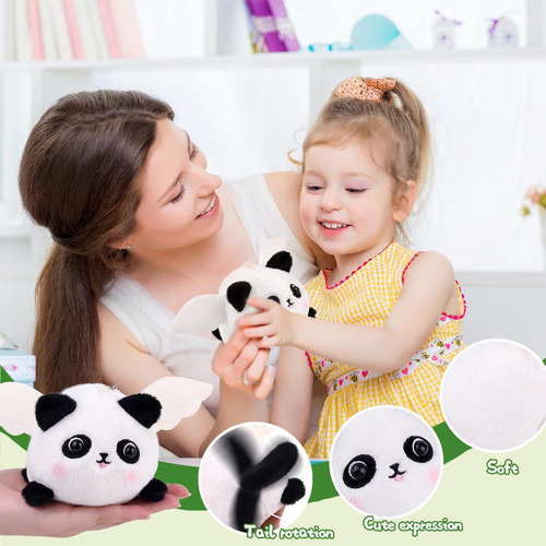 Animales De Peluche Pandas Interactivos Para Niños Color