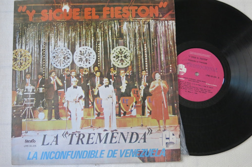 Vinyl Vinilo Lp Acetato La Tremenda Y Sigue El Fieston Tropi