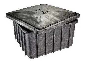 Imagen 1 de 3 de Tanque Plastico Con Tapa 600lts Tna-600 Uniplast 252.17 Xavi
