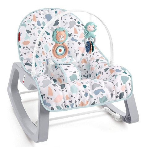 Imagem 1 de 1 de Cadeira de balanço para bebê Fisher-Price GKH64 branco