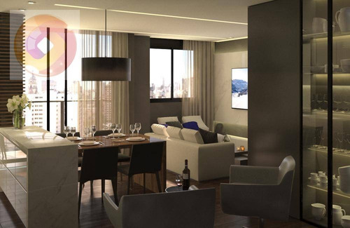 Imagem 7 de 30 de Apartamento À Venda, 85 M² Por R$ 765.922,00 - Cabral - Curitiba/pr - Ap0134