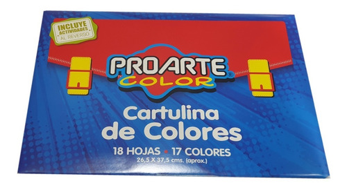 Block Cartulina De Colores Proarte