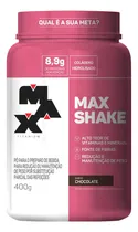 Comprar Max Shake - 400 g - Max Titanium Sabor Chocolate