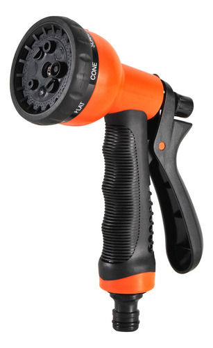 Pistola Gatillo Riego Regulable Ajustable Gadnic 8 Patrones