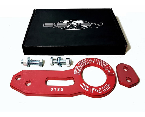 Enganche Gancho Towhook Benen Para Honda Civic Fit City Accord Crv Jdm Tow Hook  Racing ! Rojo!