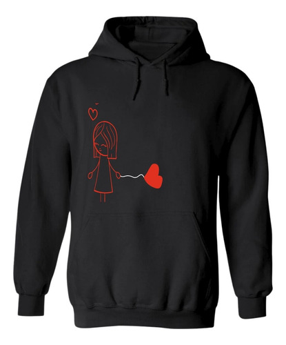 Sweater Suéter  Mujer Hoodie San Valentín Pareja