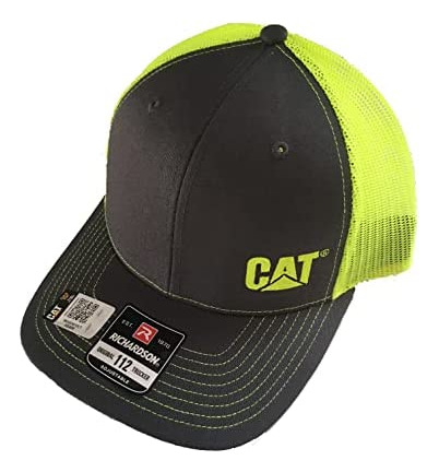 Equipo Caterpillar Richardson Snapback M Verde Y Carbón