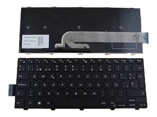 Teclado Dell Inspiron 14 3000 3441 3442 3443 3451 3452 3459