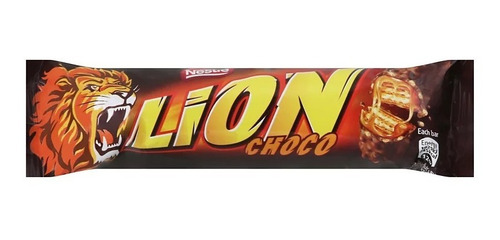 3-pack Barra Chocolate Relleno De Caramelo Lion Nestle 50g