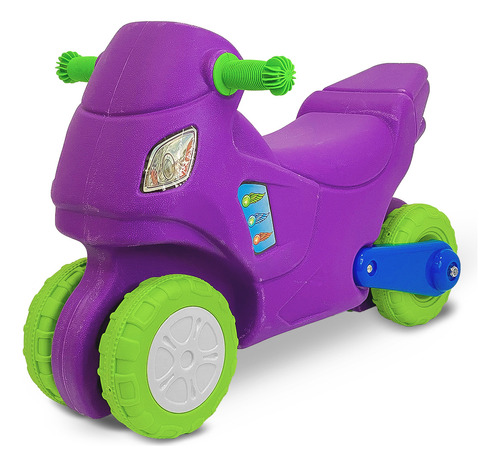 Moto Buggy 4 Ruedas Infantil Resistente Sin Pedales - El Rey