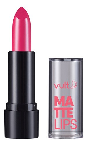 Vult Matte Lips Rosa Fucsia - Batom Matte 3,8g Cor Rosa Fucsia