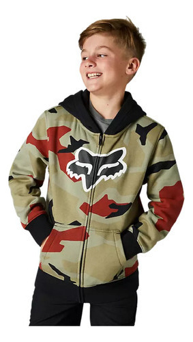 Campera Buzo Fox Youth Bnkr Niño Niña Nene Invierno Abrigo ®