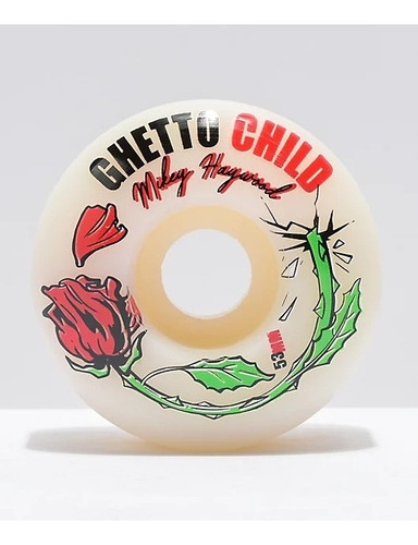 Llantas Set Skate Ghetto Child Haywood Concrete Rose 53mm 