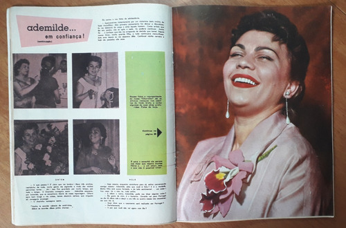 Revista Radiolândia 114 1956 Emilinha Borba Na Capa (Usado)