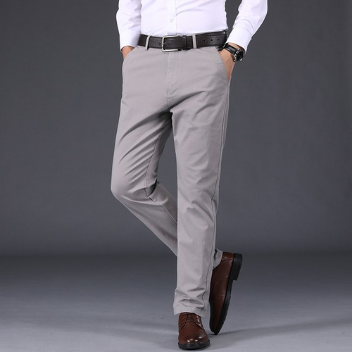 Traje De Viaje De Talla Grande Para Hombre Con Frente Plano