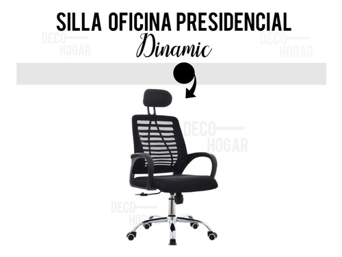 Silla Ejecutiva Presidencial Ergonómica De Oficina Dinamic