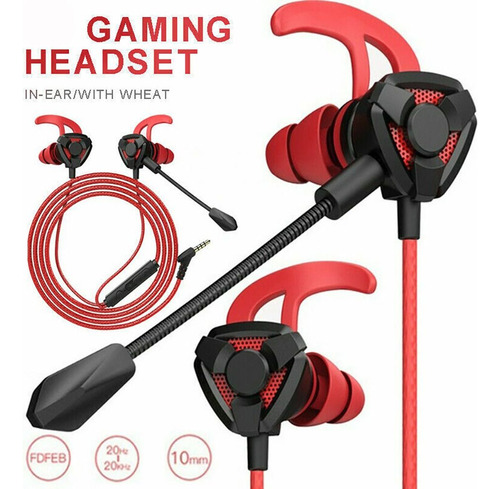 Auriculares Para Juegos Con Micrófono Auriculares Profesiona