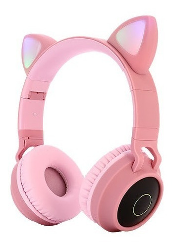 Audífono Orejas Gato Bluetooth, Radio Fm,+accesorio Celular