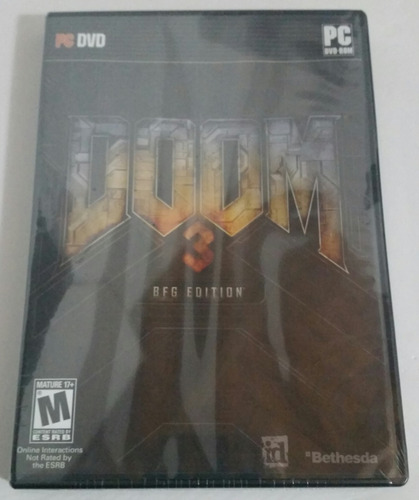 Doom 3 Bfg Edition-- Nuevo Sellado Físico Pc Original