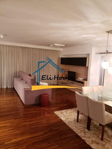 Imagem 2 de 30 de Apartamento 144m2 - Centro - Santo André - Eli House Imóveis - Creci 26326-j - Ap00873 - 34308214