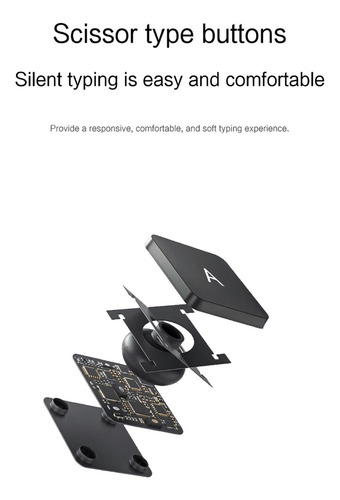 Funda Magic Keyboard Para Tableta Táctil iPad Air De 13 PuLG