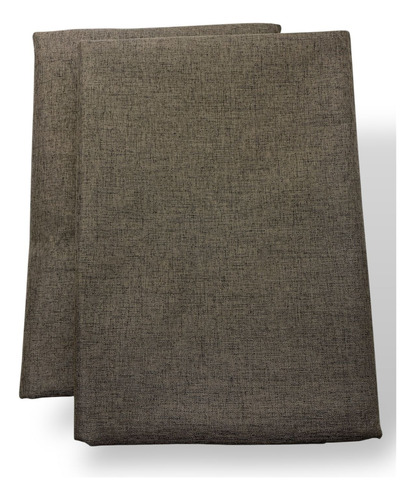 Cortinas Blackout Lino | 2 Paños 210x135 Visón