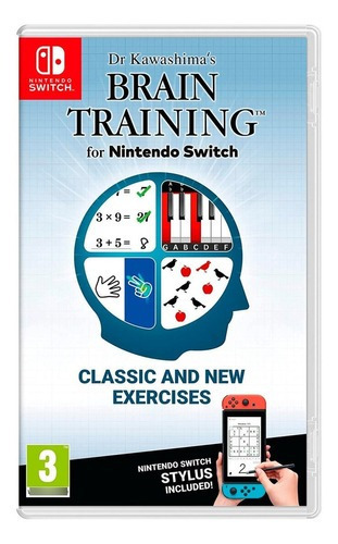 Dr. Kawashimas Brain Training Nintendo Switch