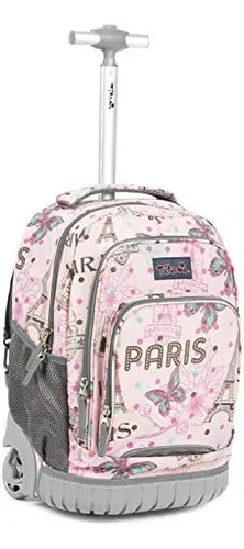 Tilami Kids Rolling Backpack Mochila Para Computadora Port t
