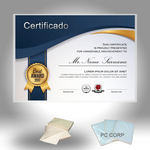 Micas Para Plastificar Documentos A4 175 Mic
