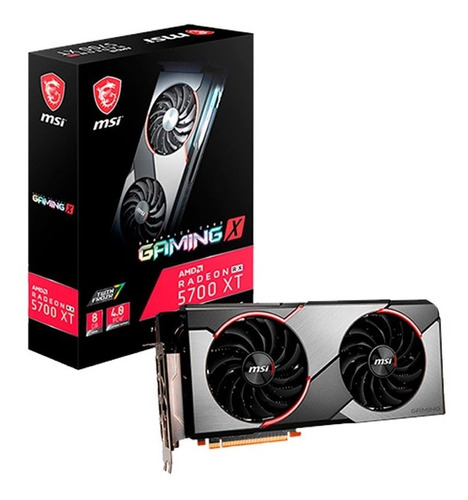 Placa De Video Amd Msi Rx 5700 Xt 8gb Gddr6 256 Bit Gaming X