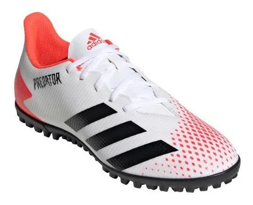 Botines adidas Predator 20.4 Futbol 5 Tf Blanco Fucsia | Envío gratis