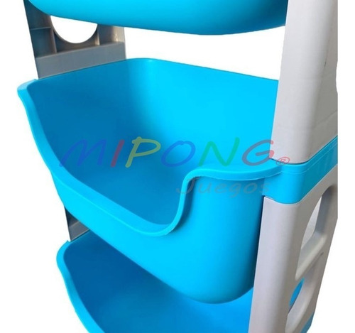 Imagen 7 de 10 de Organizador Torre 3 Cajones Con Ruedas Excelente Calidad C