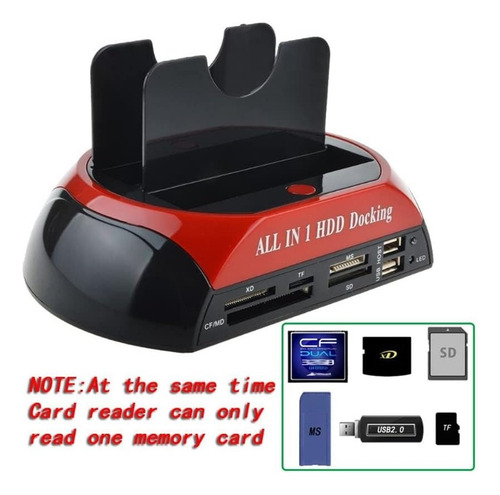 Base Estacion Disco Duro Externo 2.5-3.5 Sata Ide Usb 3.0