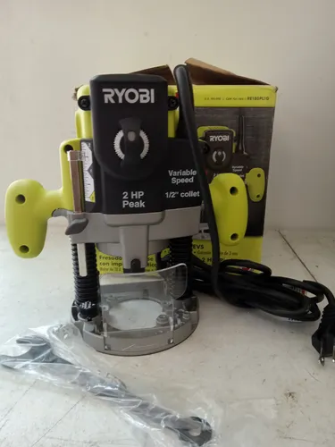 Ryobi 10 amp 2 hp plunge outlet base router
