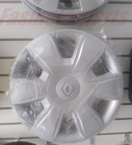 Platos Tapacubos Vasos De Ruedas Renault Logan Aro 15 