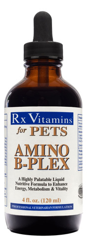 Rx Vitaminas Para Mascotas, Aminocidos B-plex 4oz