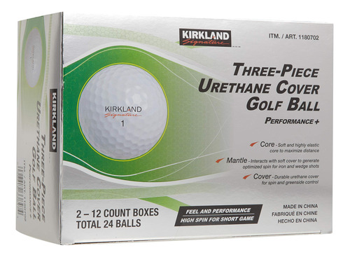 Kirkland Signature Bola Golf Cubierta Uretano 3 Pieza 2