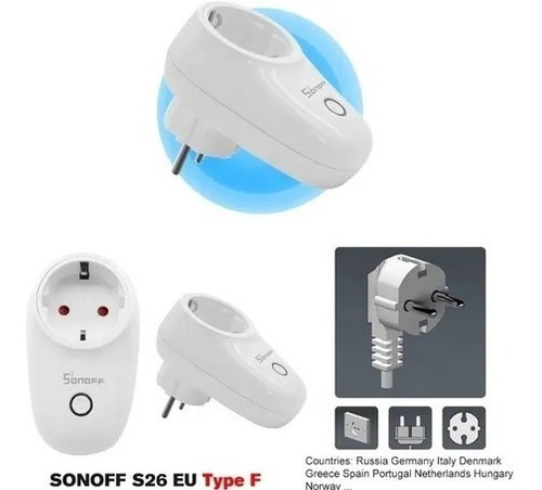 Enchufe Smart Alexa Timer Sonoff Wifi G Home Mejor Precio