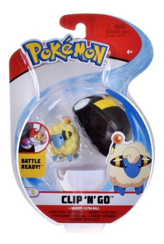 Pokémon Poké Bola Clip N Go Original