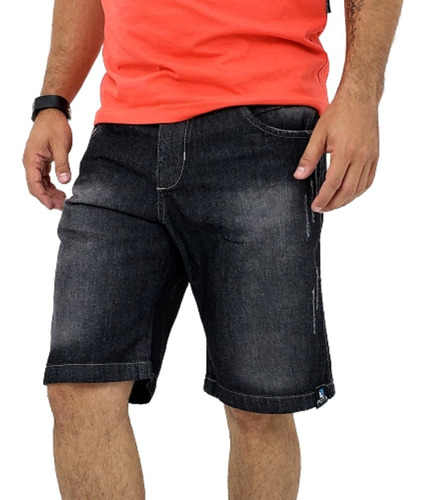 Imagem 1 de 10 de Kit 10 Bermuda Short Jeans Masculina Atacado Revenda E Lucre